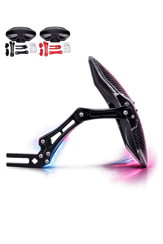 CZ 180用カーボン調アジャスタブル・マッドガード - Image 2