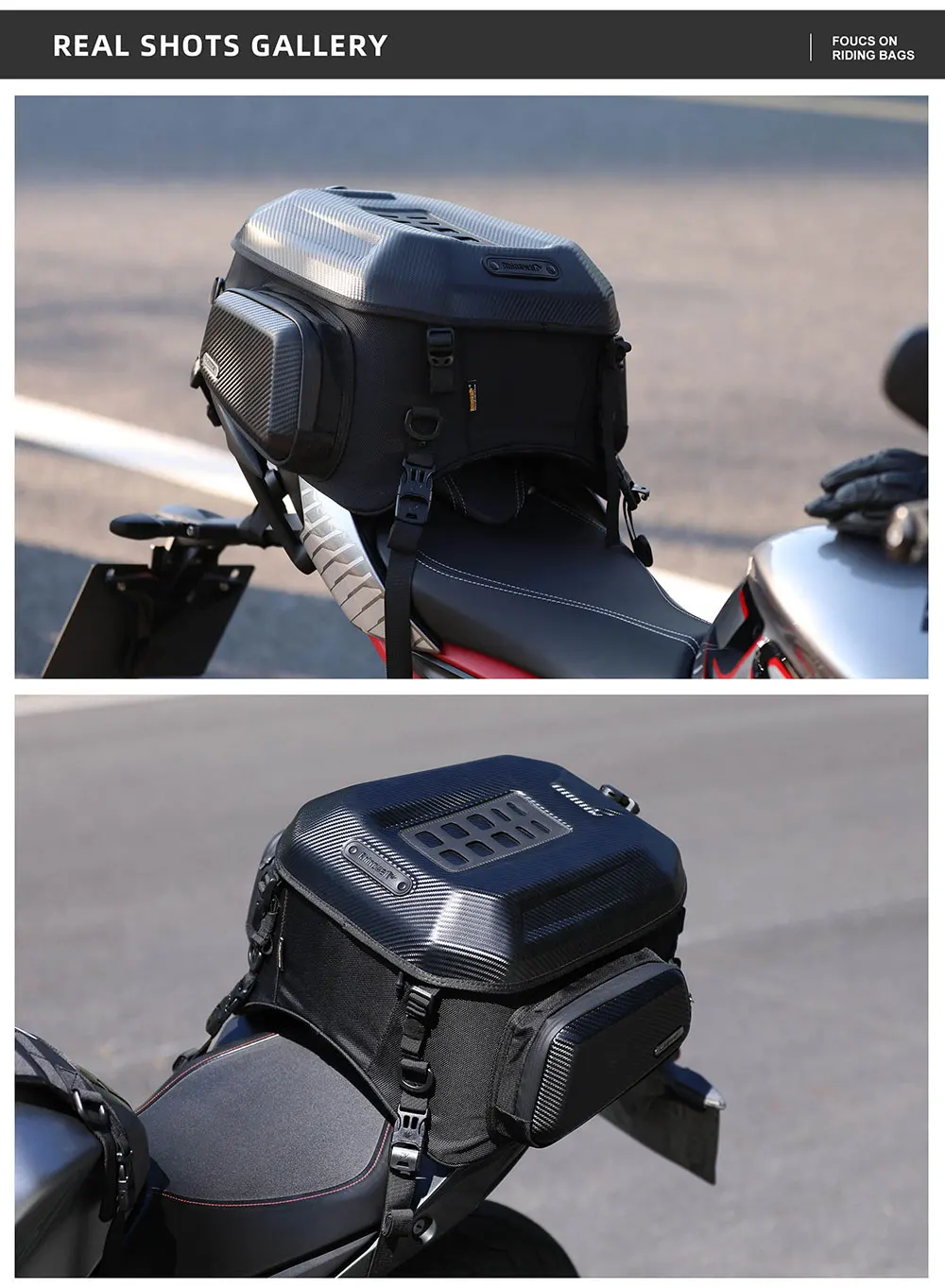 Back seat bag QLINK Tour用 image 20