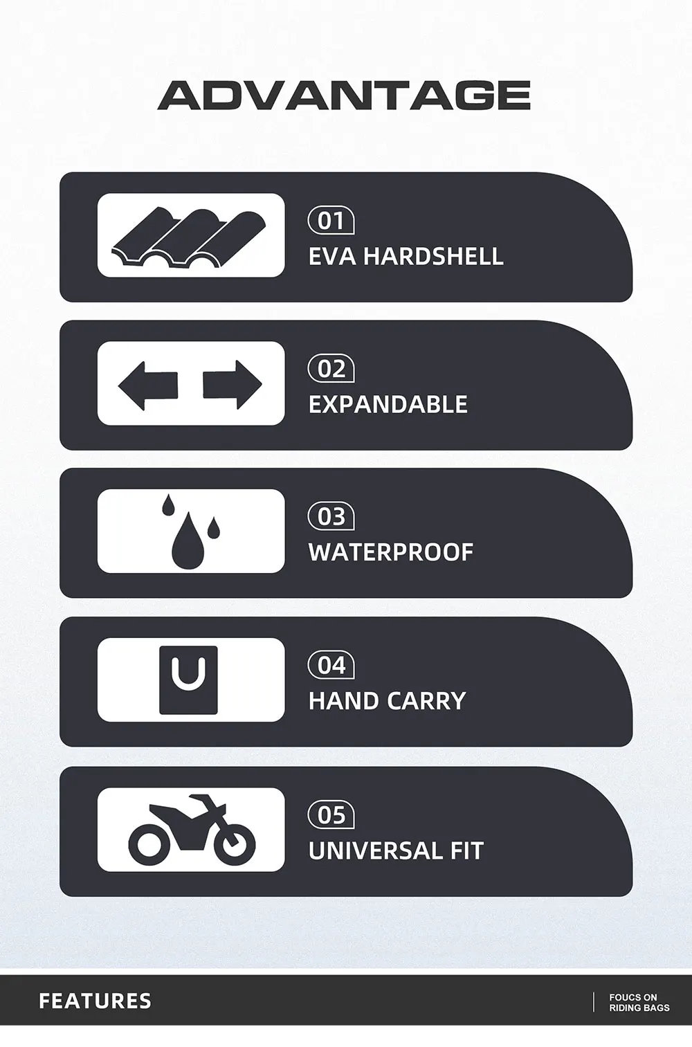 Back seat bag QLINK Tour用 image 3