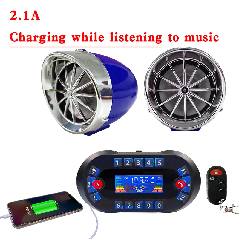 Motorcycle audio kit LCD host sherco 05 kid用 image 2