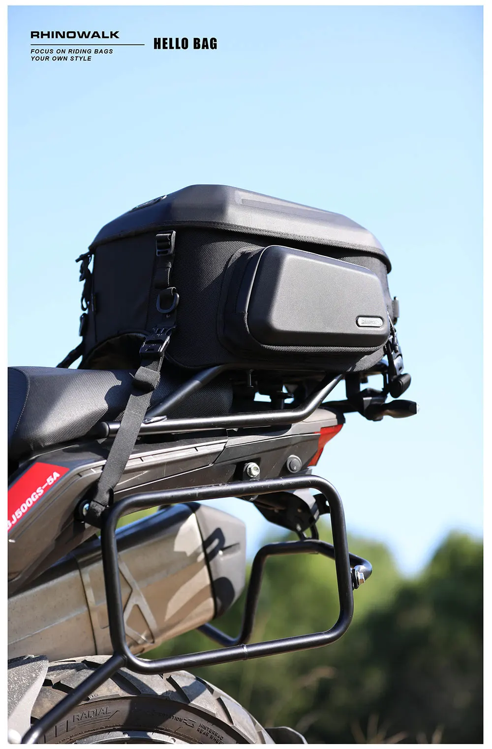 Back seat bag QLINK Tour用 image 15