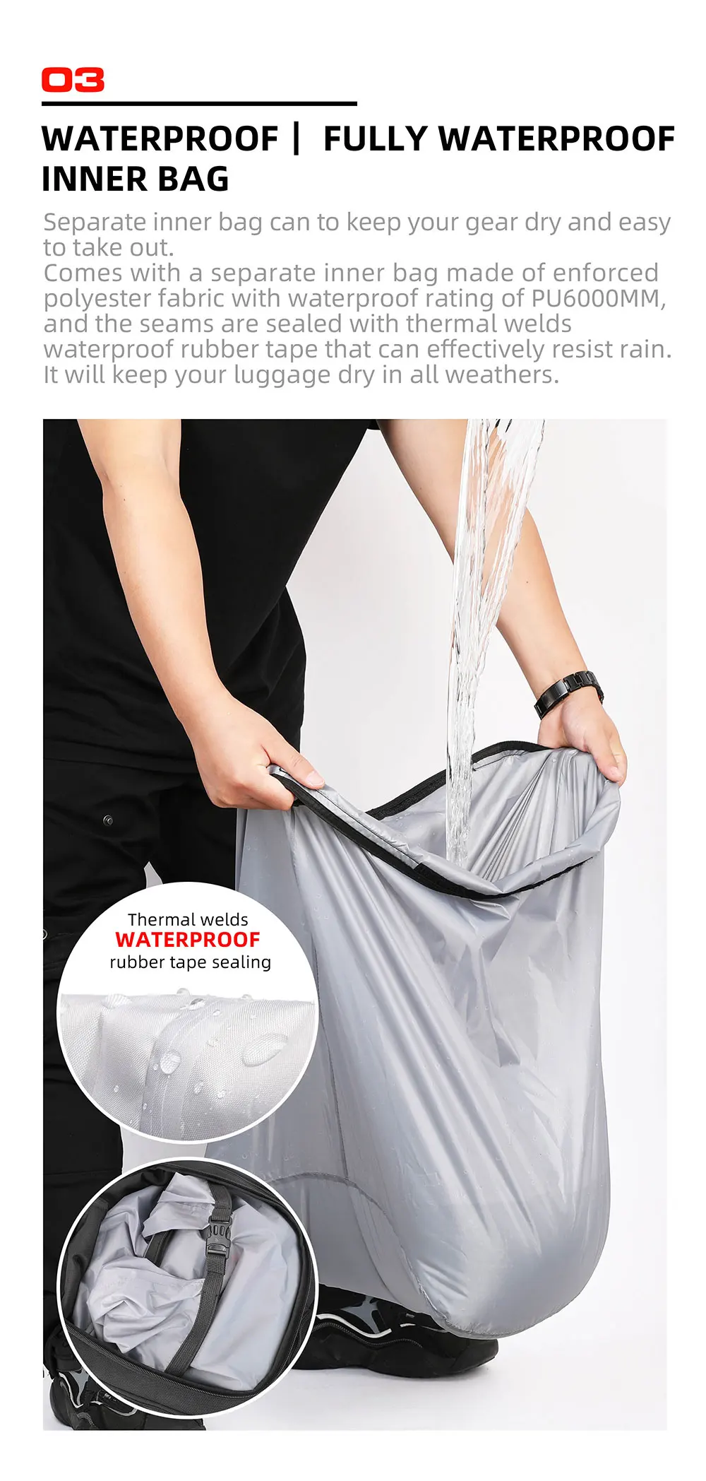 Back seat bag QLINK Tour用 image 8