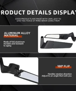 Motorcycle Blade Wing Rearview Mirrors FOR MOTORCYCLE
